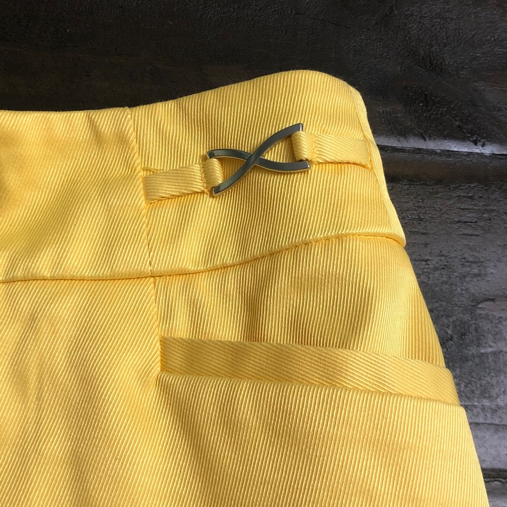 7th avenue women yellow pants - Picture 2 of 16